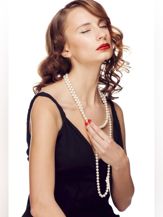 a new day Jewelry - A new day Ivory Faux Pearl Double Strand Necklace